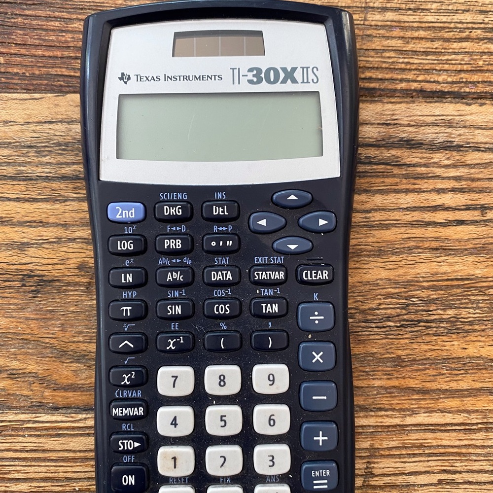 TI-30XIIS Calculator and TI-30XA Calculator